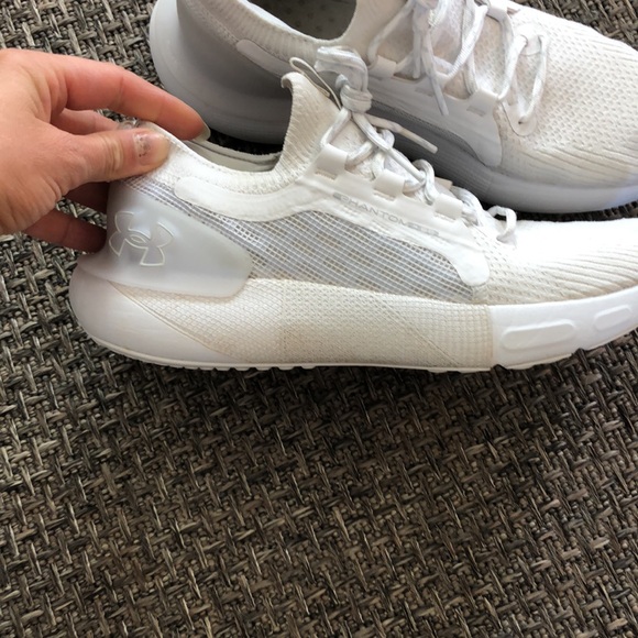 Under Armour white womens Phantom Hovr size 9.5 - Picture 4 of 5